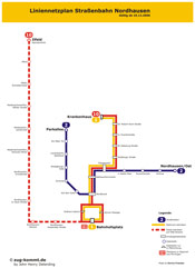 Liniennetzplan (c) Enrico Franzke